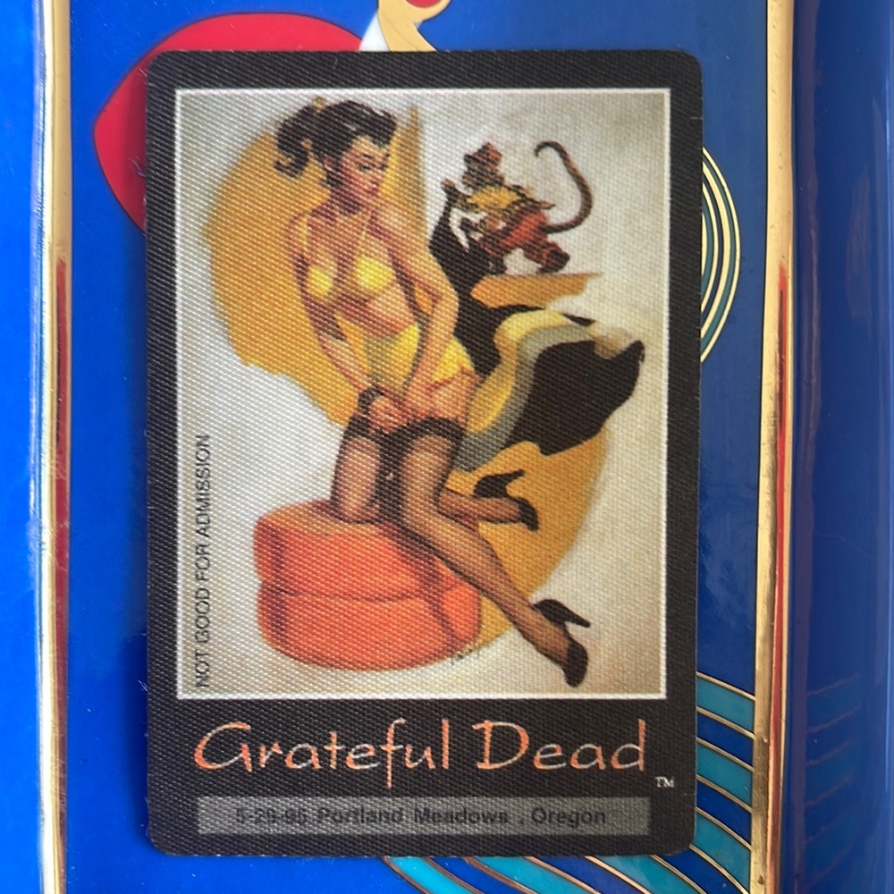 Gratefully Dead Backstage Pass